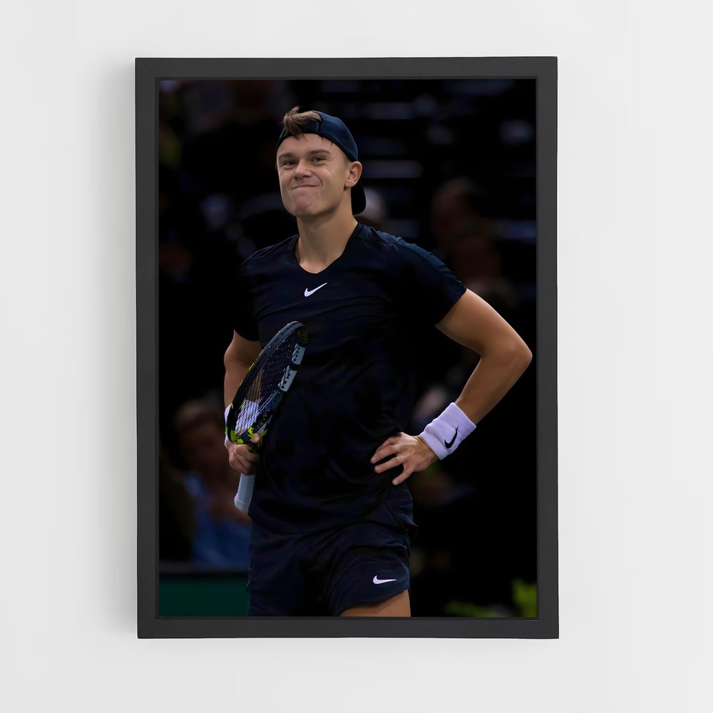 Poster Holger de rune – affiche Tennis (vue 2)